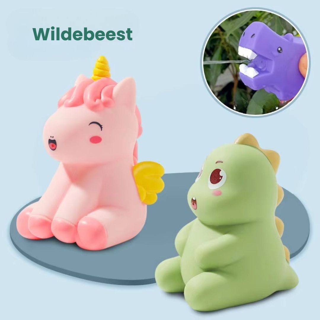 SquirtSafari – Tierische Wasserspritz-Badespielzeuge für Kinder ab 1,5 Jahren – Stärkt die Griffkraft & Spritzspaß