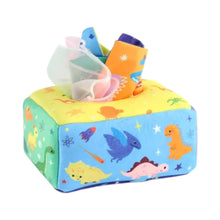 GiggleBox – Baby Tücherbox Sensorik Spielzeug 6M+