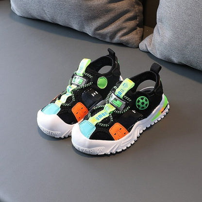 Baby lichtgevende zomersandalen met lichtjes