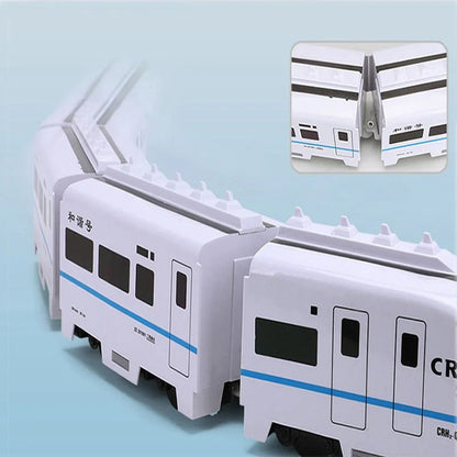 SuperTrain - Hochgeschwindigkeits-Eisenbahnmodell Elektrische Eisenbahn Spielzeug