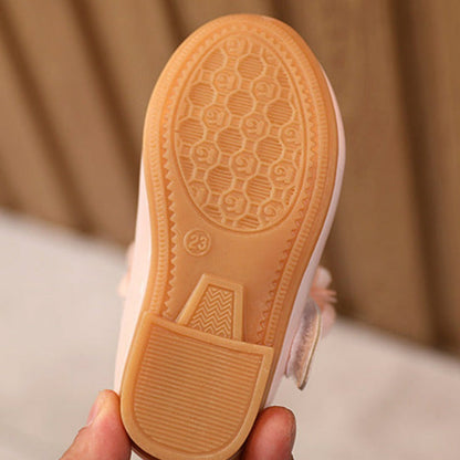 Meisjes parelbloem kant prinses antislip sandalen