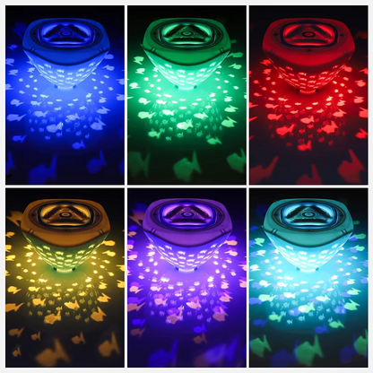 BathBeam Schwimmender Lichtprojektor – Entspannendes Baden – Ab 12 Monaten