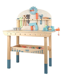 LittleHandyman – Holz-Werkbank-Set für Kinder ab 3 Jahren – Fördert Kreativität und Feinmotorik