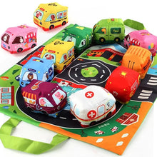 DriftVille – Faltbare Spielmatte Autos & Stadt Straßen Kinder ab 3 Jahren