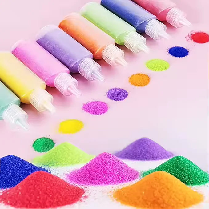 ArtCraft Sandmalerei Bastelset – Kreatives Spiel – Ab 5 Jahren