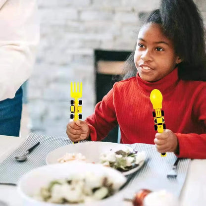 BuildBites – Konstruktions-Essgeschirr für Kinder ab 3+ – Fördert Kreatives Essen