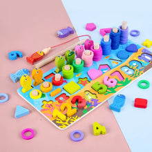 3DPuzzleCraft - 3D-Zahlenpuzzle aus Holz zum Sortieren von Montessori-Spielzeug