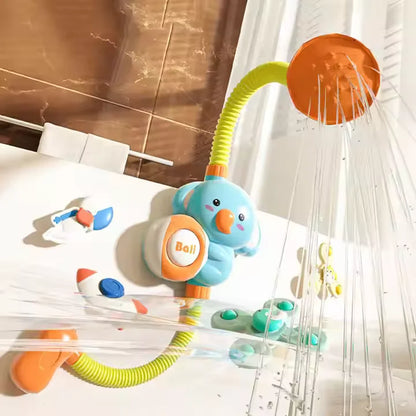 AquaEle - Elefanten-Badeduschspielzeug mit sanftem Wasserstrahl