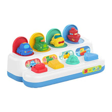PopPress – Sensorik Drück & Pop Knopfbrett für Babys – Ab 6 Monaten