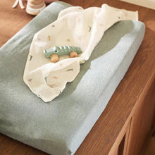 Changing Mat Cover Terry - Sea Green - (50 x 70 cm)