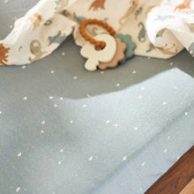 Changing Mat Cover - Twinkling - Sea Green - (50 x 70 cm)