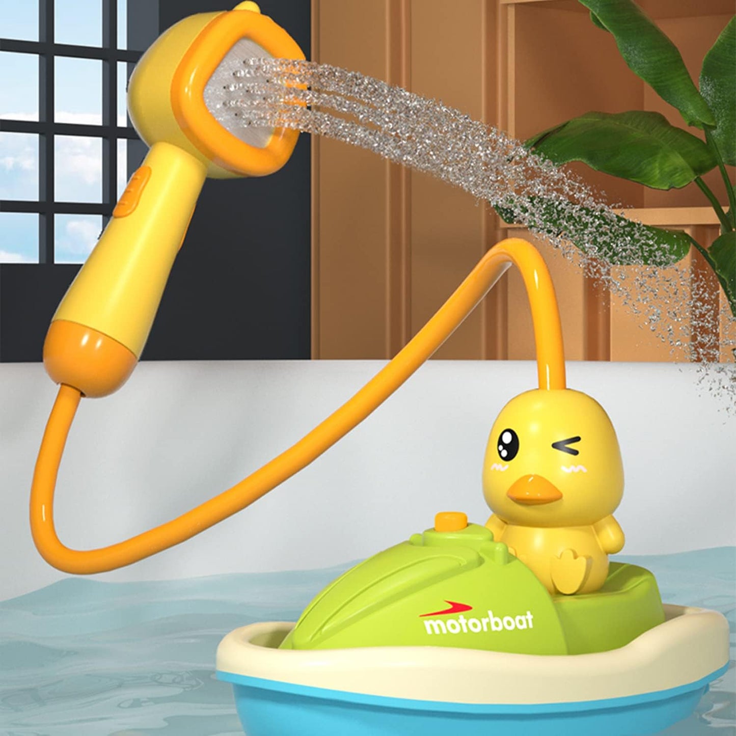 DuckSpray- Badespielzeug Ente für Kinder
