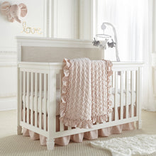 Heritage Blush Velvet 4-delige wiegbeddengoedset