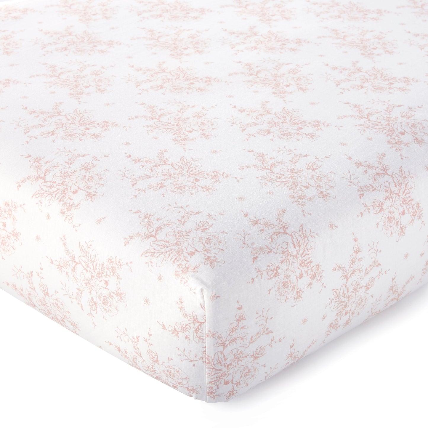 Heritage Blush Velvet 4-delige wiegbeddengoedset