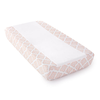 Heritage Blush Velvet 4-delige wiegbeddengoedset