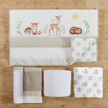 Woodland Pals 5-delige wiegbeddengoedset