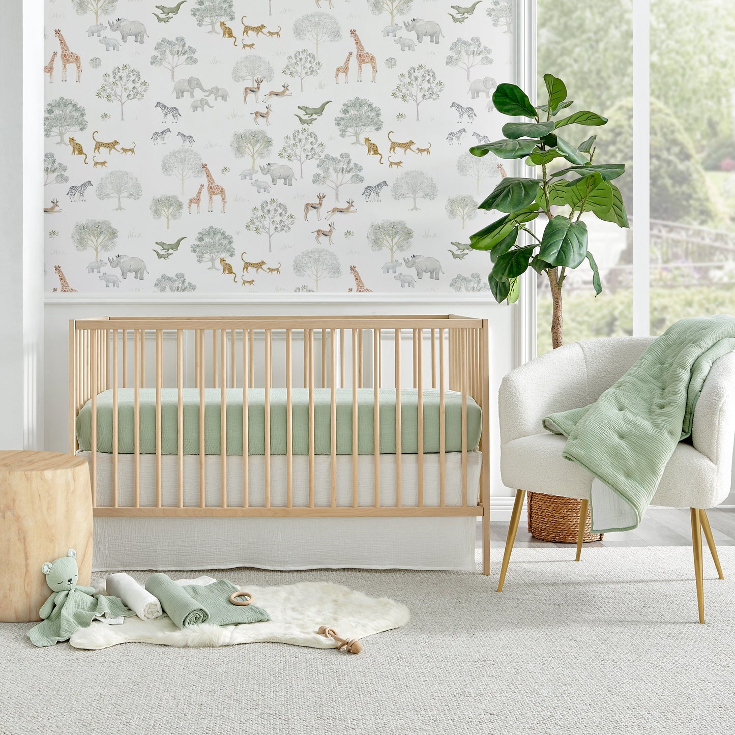Cloud Muslin 5-delige beddengoedset