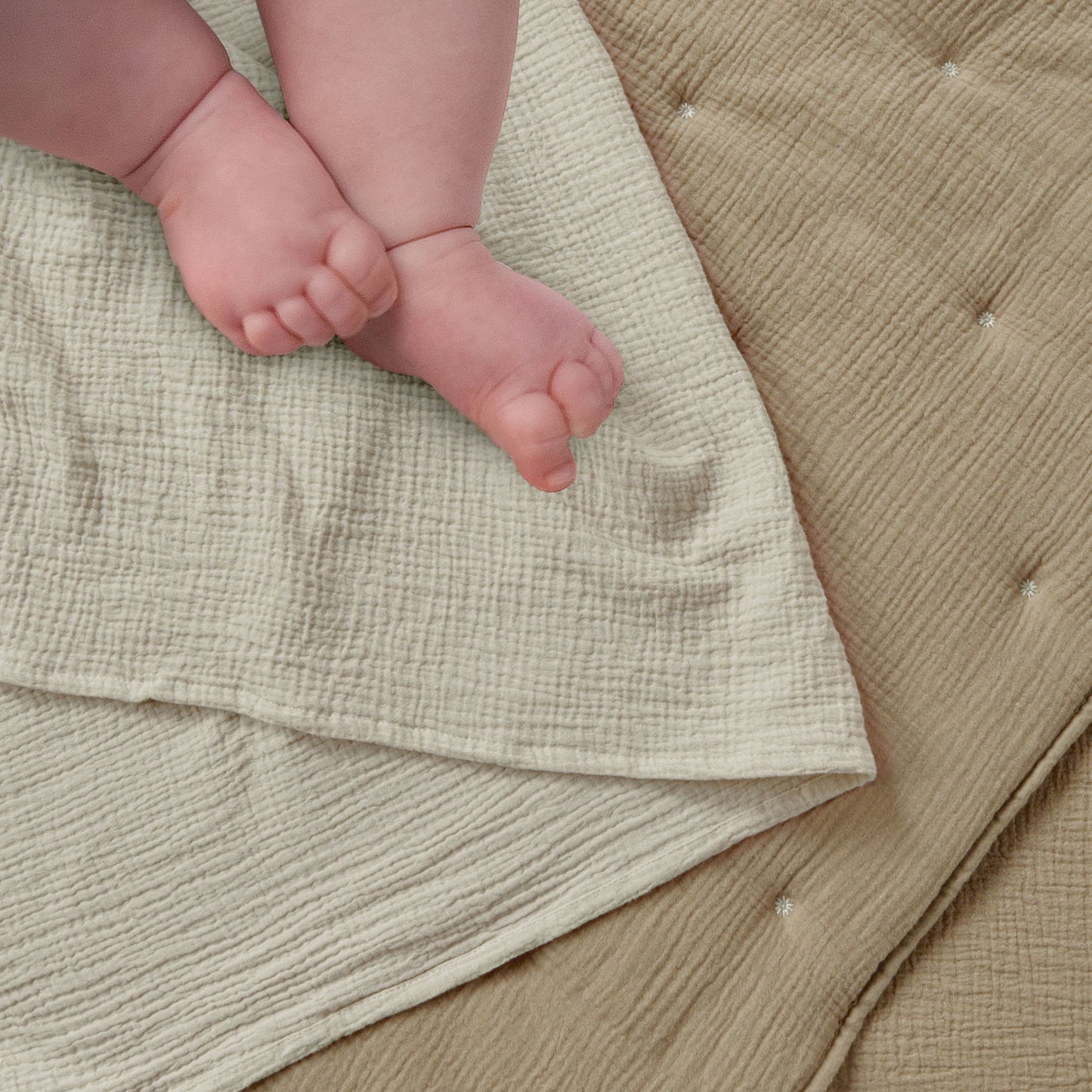Cloud Muslin 5-delige beddengoedset