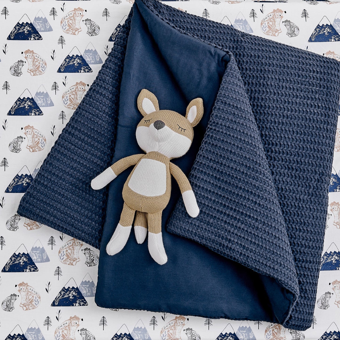 4-delige babybeddengoedset