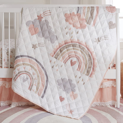Over the Rainbow 4PC Crib Bedding Set