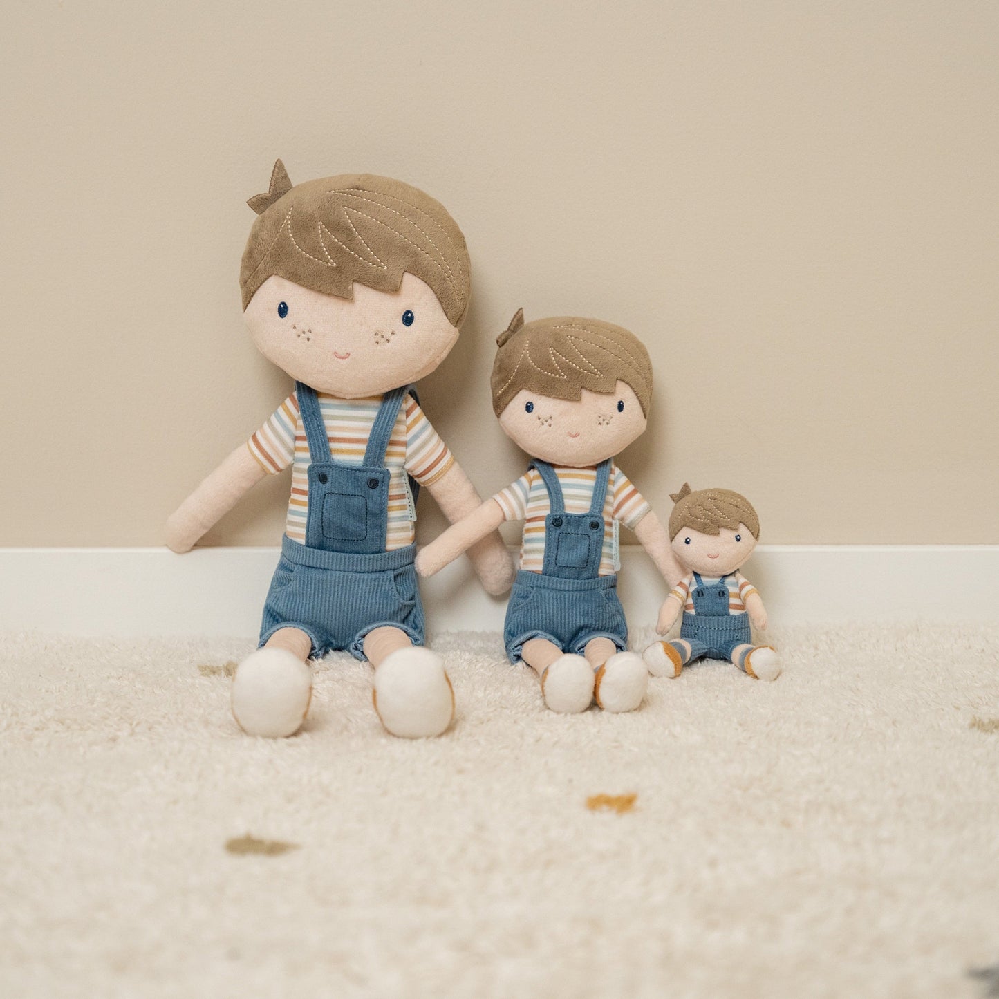 Knuffelpop Jim - 35 cm