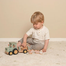 Tractor met aanhanger Little Farm