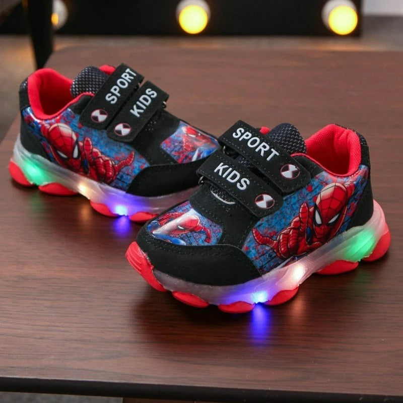 LED Casual Spiderman-schoenen