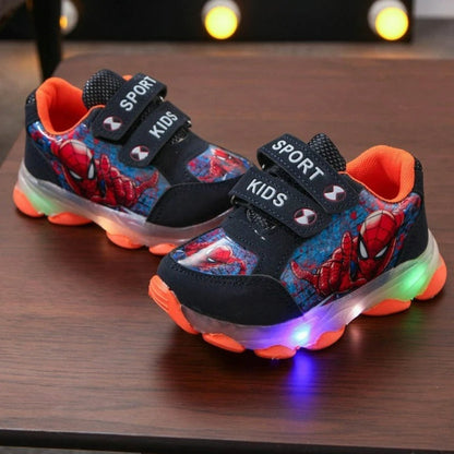 LED Casual Spiderman-schoenen