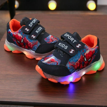 LED Casual Spiderman-schoenen