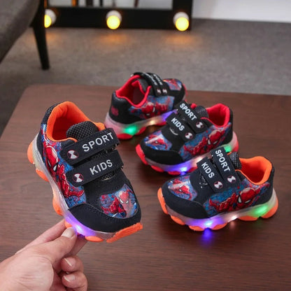 LED Casual Spiderman-schoenen