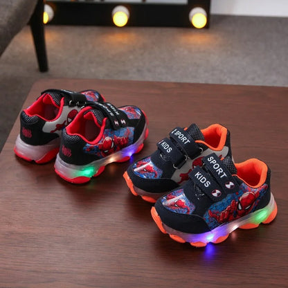 LED Casual Spiderman-schoenen