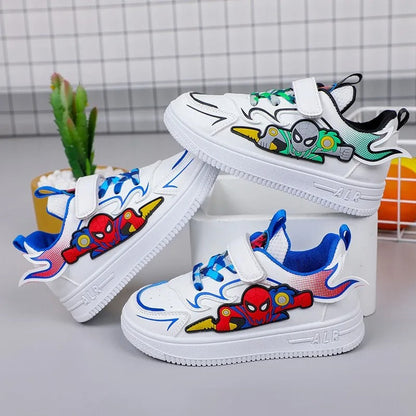 Leren casual Spiderman-schoenen