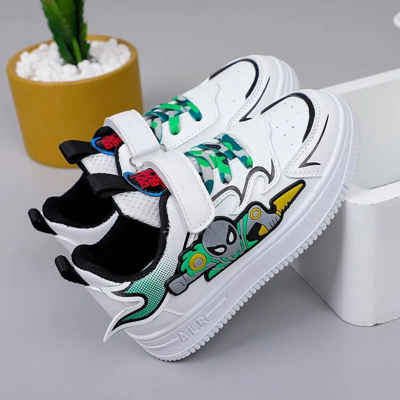 Leren casual Spiderman-schoenen