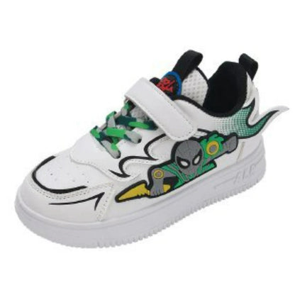 Leren casual Spiderman-schoenen