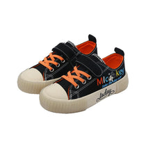 Lage schoenen met Mickey Mouse-print