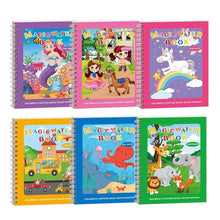 MagicDoodleBook – Wiederverwendbares Wasser-Malbuch | Montessori | Sauberer Spaß | Für Kinder von 2–5 Jahren
