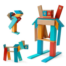 MagnaStix – Magnetische Bausteine STEM Spielzeug für Kinder ab 3 Jahren