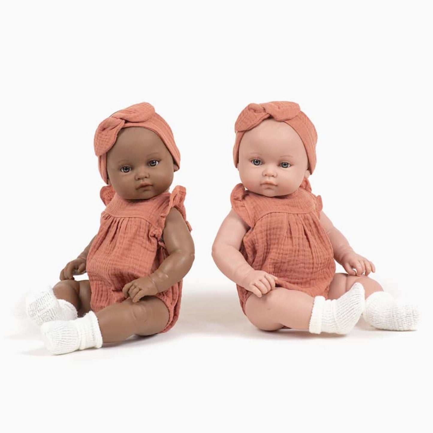 Minikane Baby Girl Doll 47cm Yaëlle - Marsala Outfit