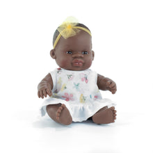 Afrikaanse babymeisjespop