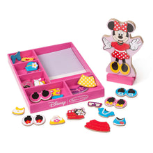 Disney Minnie Houten Magnetische Aankleedpop