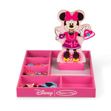 Disney Minnie Houten Magnetische Aankleedpop