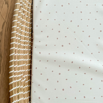 Basket Changing Mat - Pink Spotty