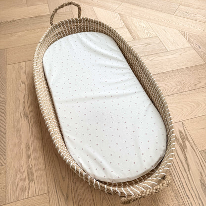 Basket Changing Mat - Pink Spotty