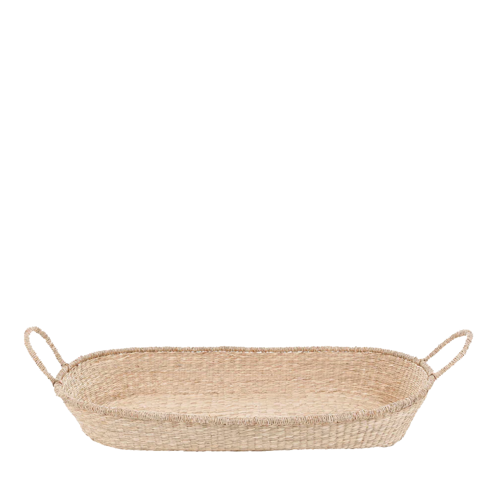 Nyla Seagrass- Changing Basket