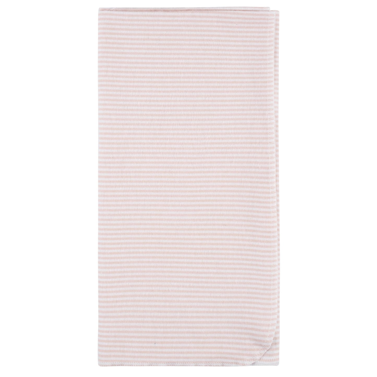 5-Pack Baby Girls Pink Safari Flannel Receiving Blankets