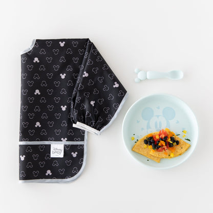 Siliconen bord + lepelset: Disney Mickey Mouse