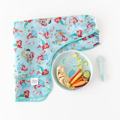 Siliconen bord + lepelset: Disneyprinses Ariel