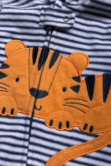 Kombinezon niemowlęcy Tiger Microfiber Fleece w kolorze granatowym