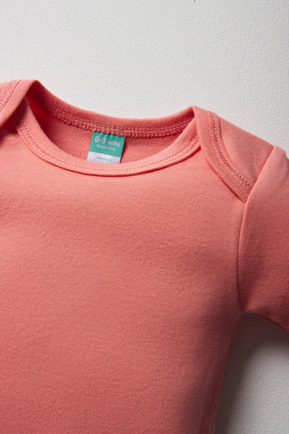 Short Sleeve Bodyvest Pink