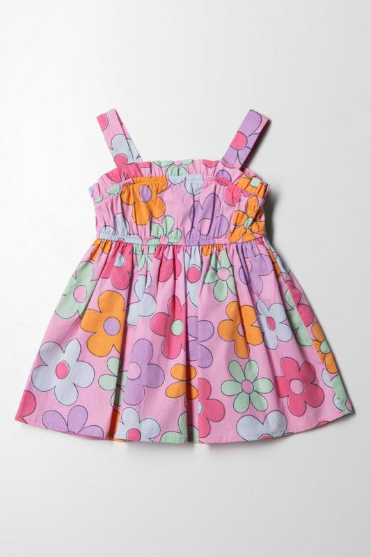Babydolljurk met bloemenprint, multi